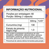 Cúrcuma + Piperina