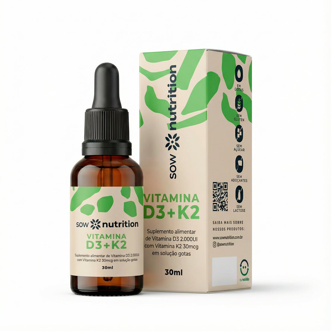 Vitamina D3 + K2, foto 1